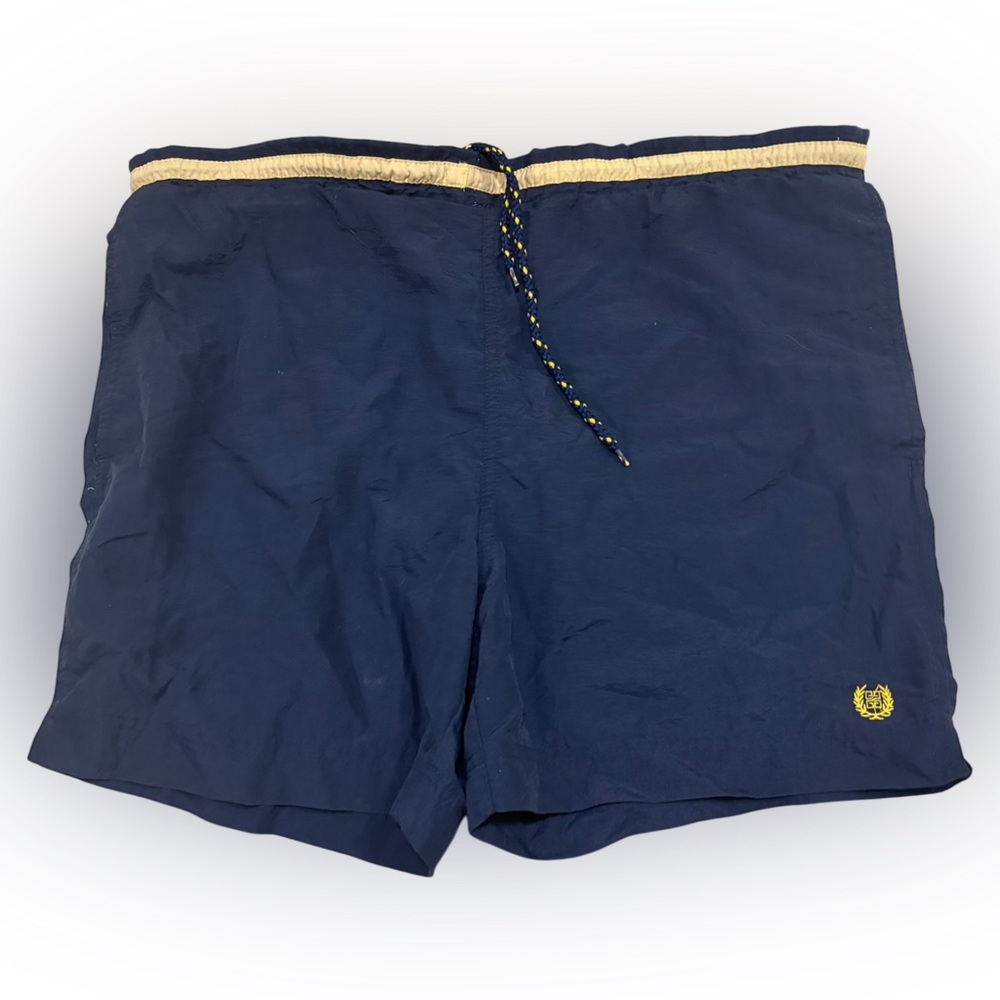 Vintage Givenchy Activewear Men’s Swim Trunk Board Shorts Mesh Lined Size Med